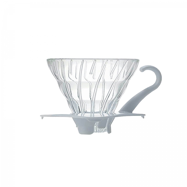  Coffee dripper szklany V60 01 biały - Etno Cafe