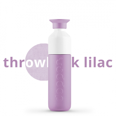 Butelka termiczna Dopper 350 ml - Throwback Lilac